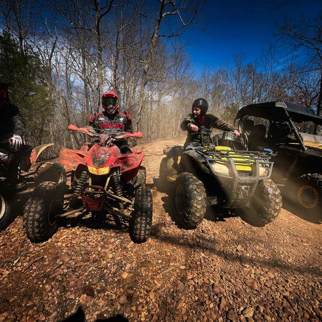 Daniel Bennett with an adventure crew